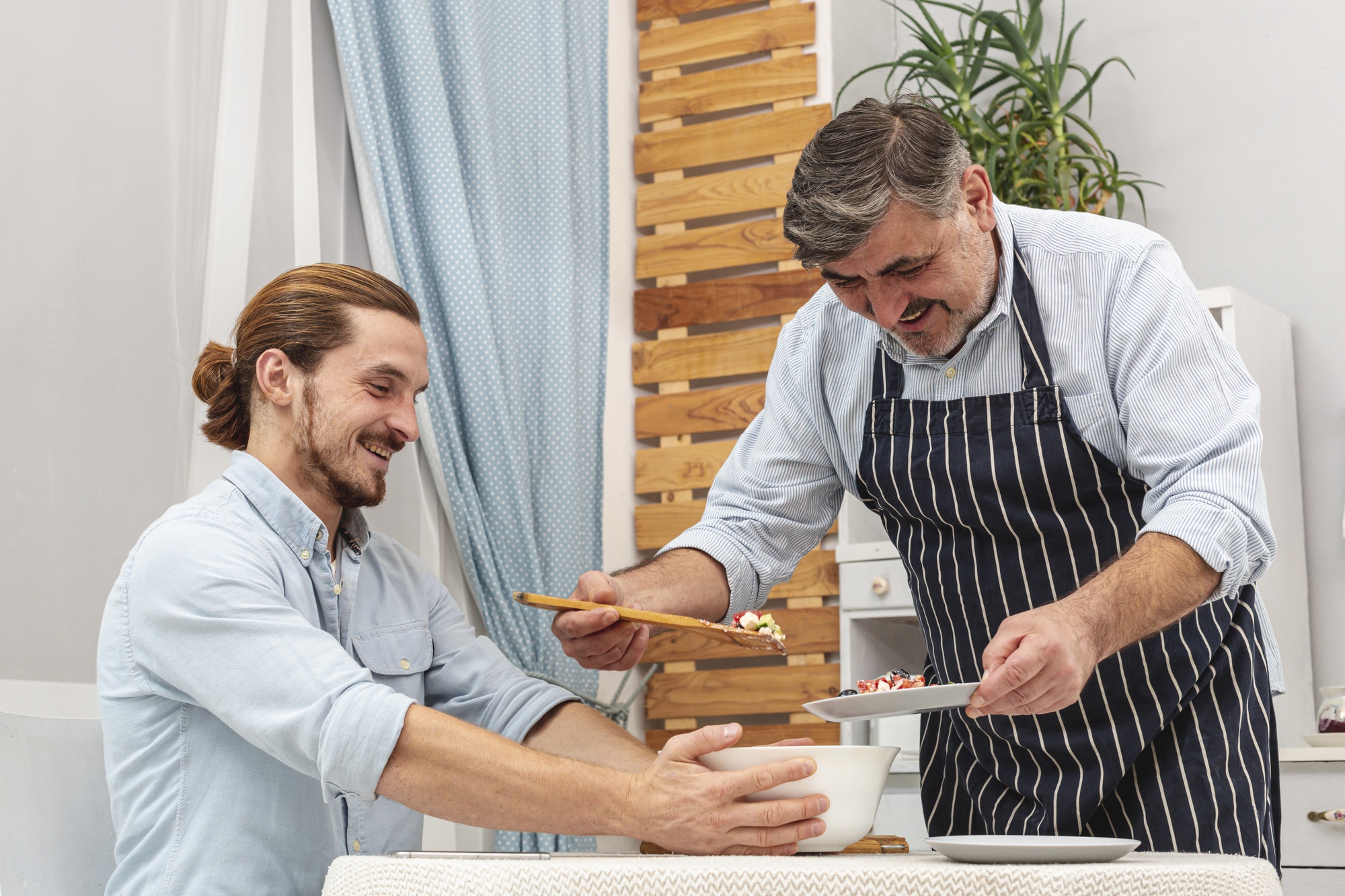 studio kitchen consultation with chef and client